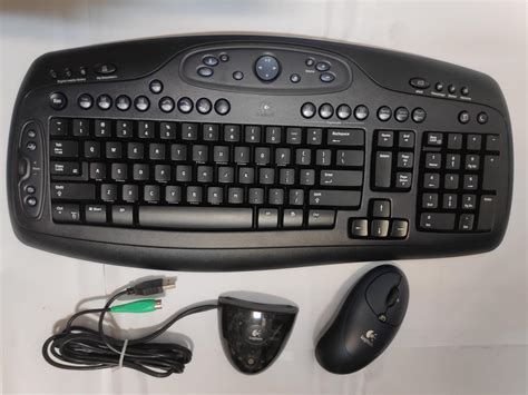 ️ Logitech Cordless Keyboard And Mouse Combo Wireless Usb Canada 210 Programmable Computers
