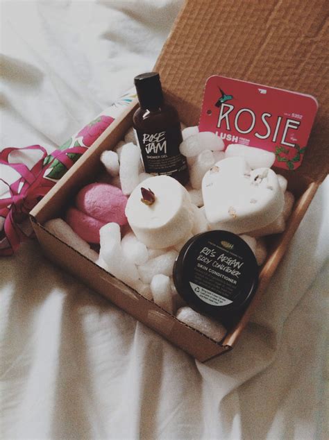 Rosie Gift Box By Lush For All Rose Addicts Like Me Comes With