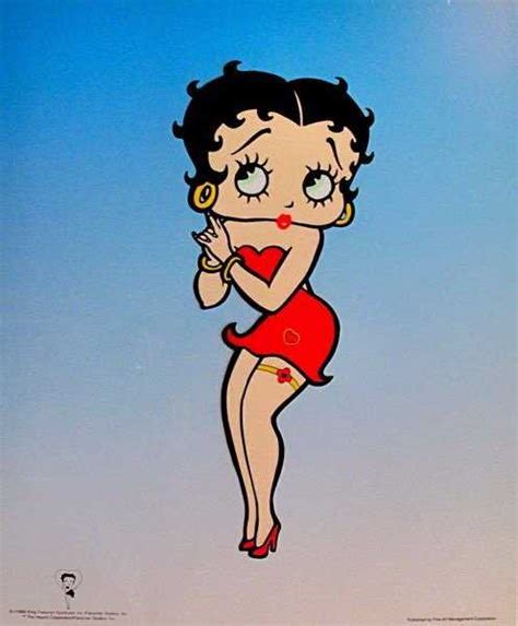 Betty Boop Betty Boop Pin Up Large Animation Cel