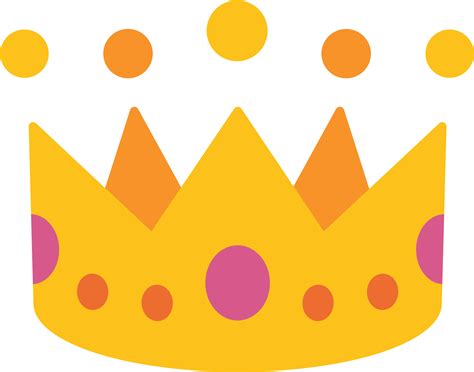 Crown Clip Emoji Facebook Crown Emoji Png Download Full Size