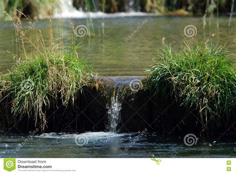 Miniature Waterfall Stock Photo Image Of Stream Falls 69860276