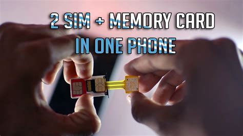 How To Use 2 Sims And Memory Card At The Same Time In One Phone Youtube