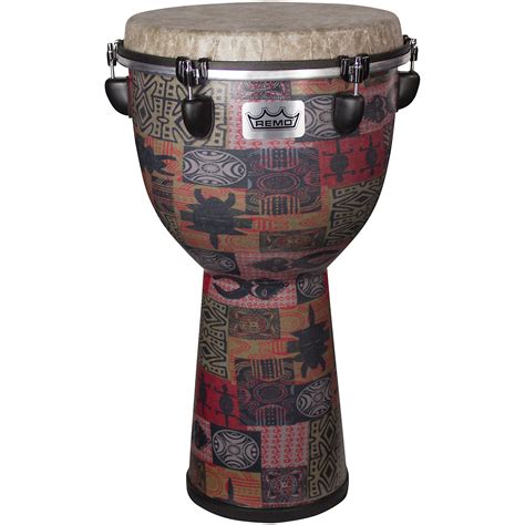 Remo Apex Djembe Drum 12 X 22 In Red Kinte Musicians Friend