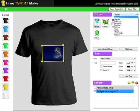 T Shirt Design Software And Services