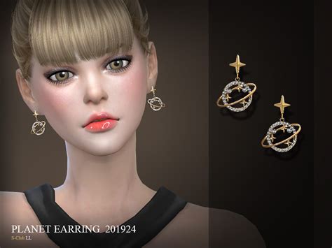 The Sims Resource S Club Ts4 Ll Earrings 201924