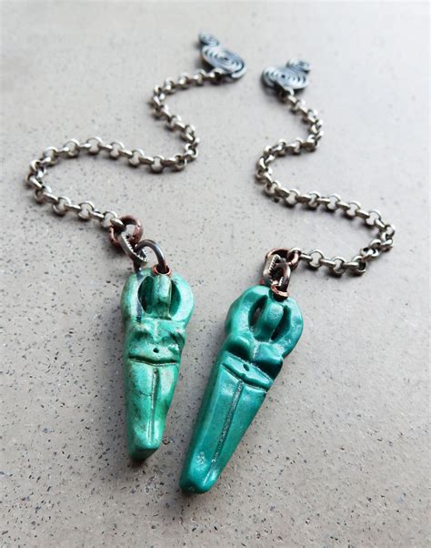 Pendulum With Turquoise Goddess A Tool To Bridge Between Your