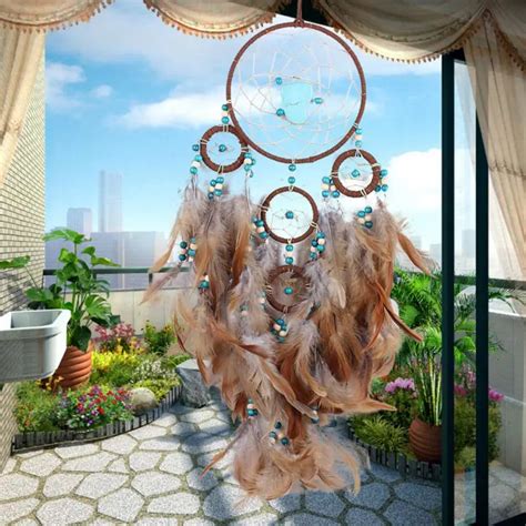 Top Purple Roses Dream Catcher Large Brown Dream Catcher Traditional