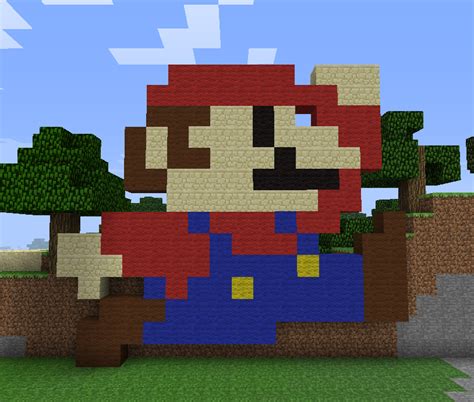 Minecraft Mario By Vodkaffee On Deviantart