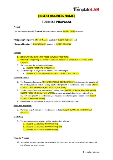 40+ Letter Of Proposal - RickyLucian