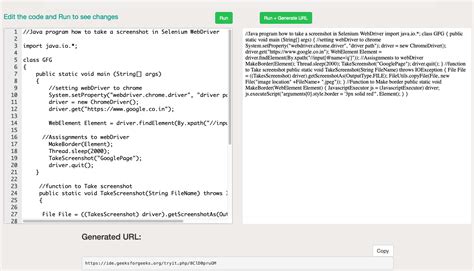 How To Take A Screenshot In Selenium WebDriver Using Java GeeksforGeeks