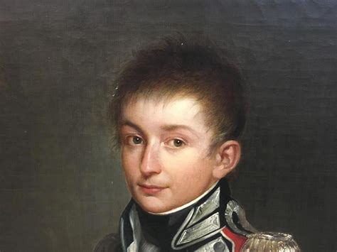 Charles Pierre Verhulst Belgian 1774 1820 Portrait Of Christian