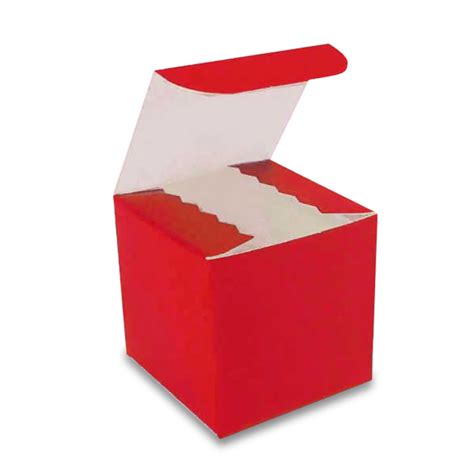 Red Gloss T Boxes 6 X 3 X 2 Quantity 100 By Paper Mart
