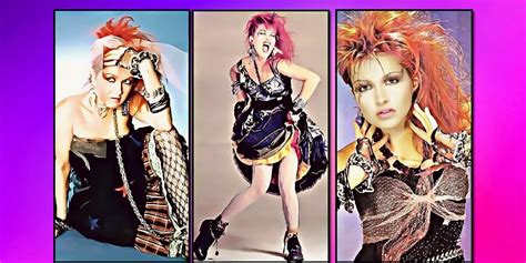 80s pop queen iconic cyndi lauper outfits 80s fashion world