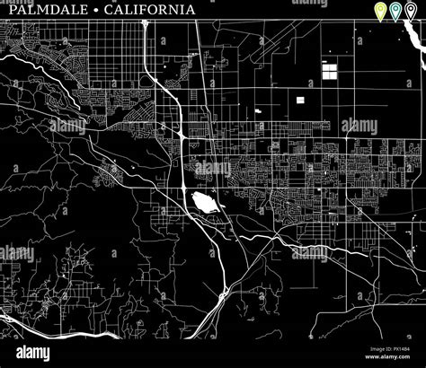 Mapa De Palmdale Fotografías E Imágenes De Alta Resolución Alamy