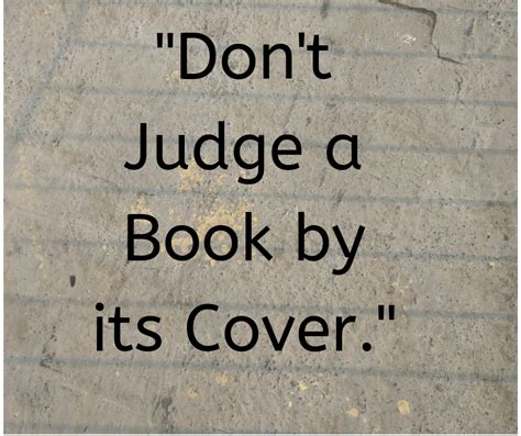 Don T Judge By Cover Quotes Ilustrasi