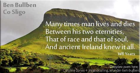 Under Ben Bulben Irish Poem Ireland Calling