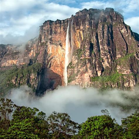 El Salto Del Ángel Venezuela Así Es La Cascada Más Alta Del Mundo