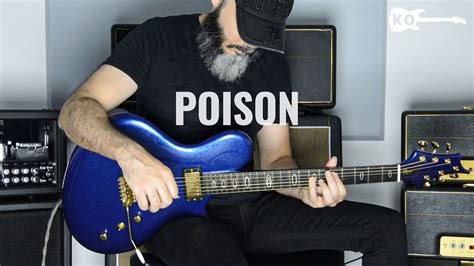 Alice Cooper Poison Electric Guitar Cover By Kfir Ochaion Jens