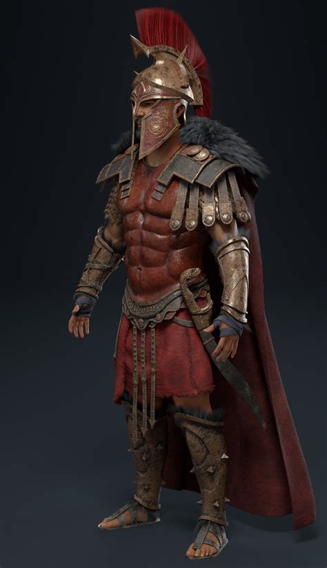 Artstation Spartan War Hero Assassin S Creed Odyssey Fanart
