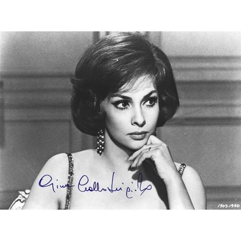 gina lollobrigida autograph