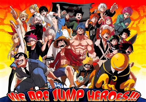 Top All Shonen Jump Anime Characters Anime Bucket List