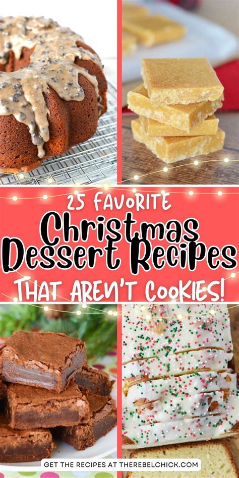 Dessert Recipes That Arent Cookies The Rebel Chick