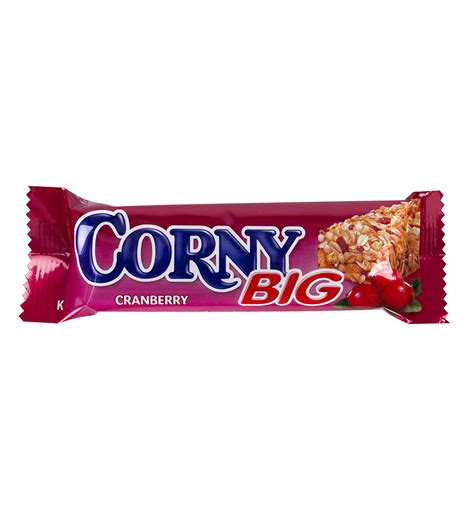 Батончик злаковый Corny Big с клюквой 50г — Happysnacks