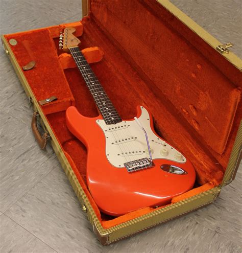 Fender Stratocaster `62 American Vintage Ri Fiesta Red 1988 Guitar For