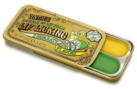 Tinte Vintage Lip Licking Flavored Double Up Slider Lip Balm The Slider Lip Balms You Remember