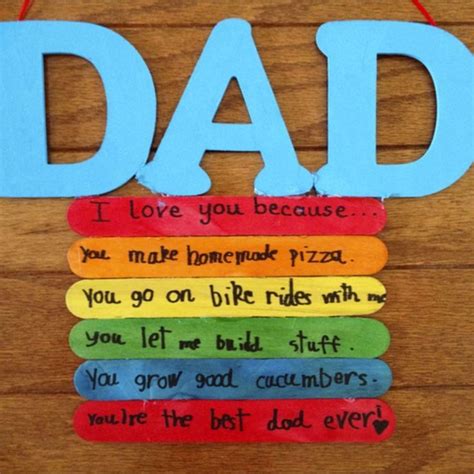 47 present ideas to make sure you're his favourite this year. DIY Father's Day Gifts from Kids - Quick & Easy Gifts for ...