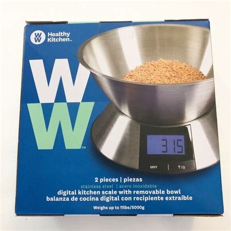 Weight Watchers Smartpoints Food Kitchen Scale Healthy Kitchen Digital 2 Pc For Sale Online Ebay