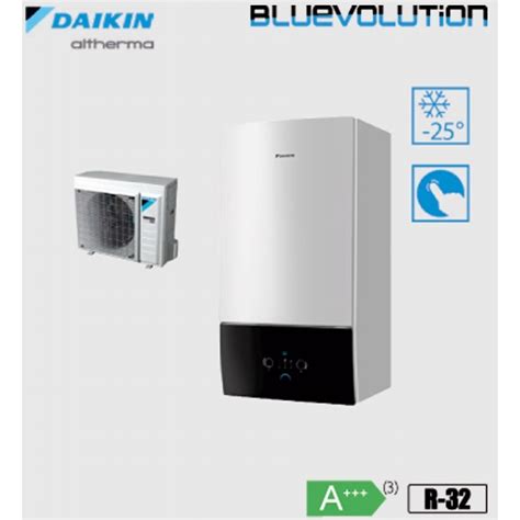 Daikin Altherma 3 R W 8kW Warmtepomp Voor Verwarmen En Koelen Met 2 KW
