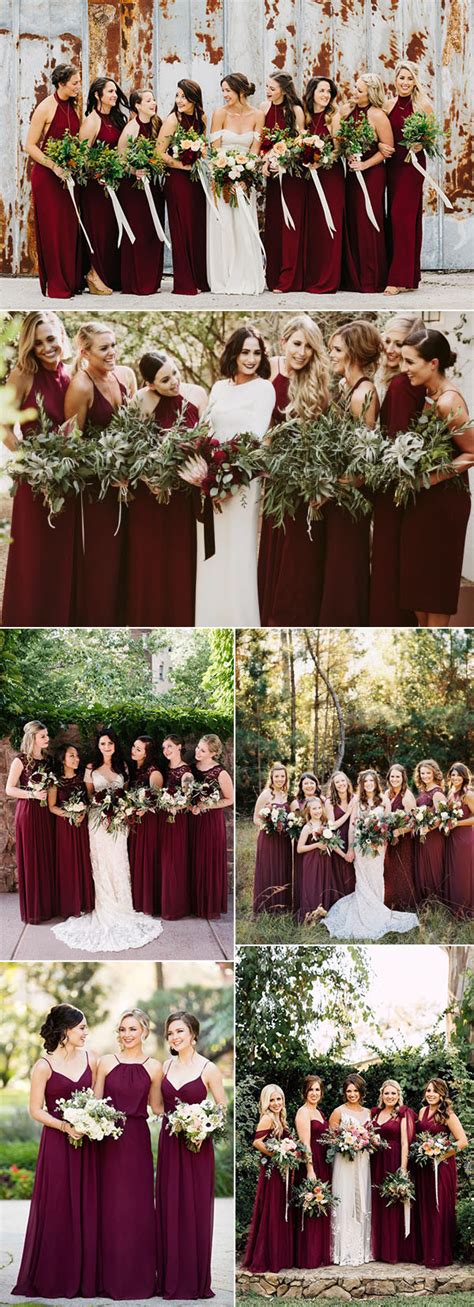 50 Refined Burgundy And Marsala Wedding Color Ideas For Fall Brides