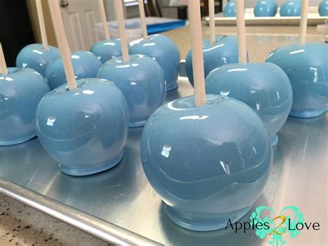Blue Candy Apples Artofit