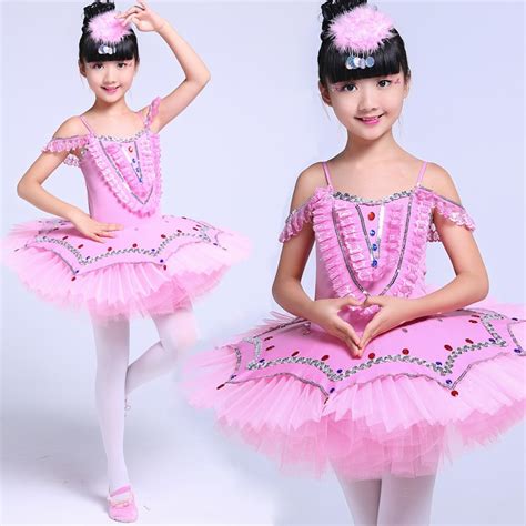 Buy Girls Gymnastic Leotard Ballet Dancing Dress White