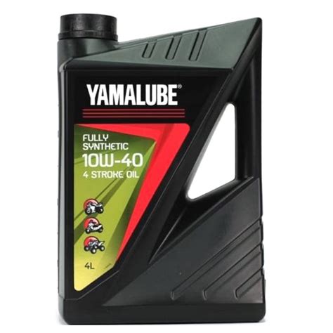 Yamalube 4l 4 Stroke Oil 10w 40 Fully Synthetic Pacermarine