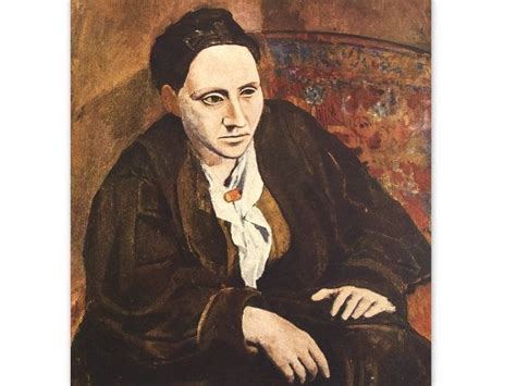Gertrude Stein By Pablo Picasso A Frameable Vintage 1954 Etsy