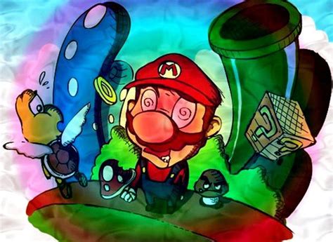 Trippy Mario 絵 祝