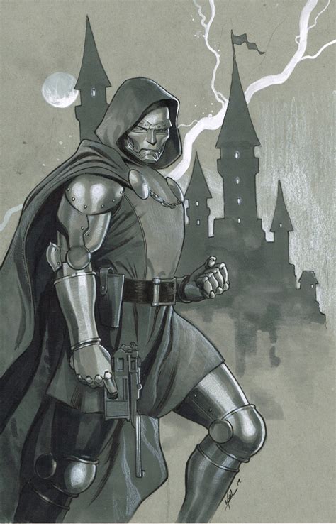 Doctor Doom Jorge Molina In Byron Hamms Fantastic Four Comic Art