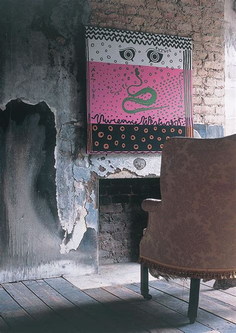 Vivienne westwood has teamed up with cole & son and the rug company to bring her iconic squiggle print into the home. Active Resistance Wallhanging by @Vivienne La Westwood for ...