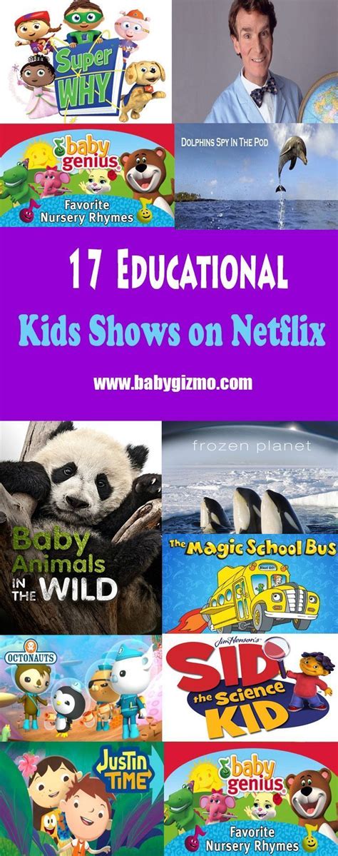 17 Educational Kids Shows On Netflix Baby Gizmo Netflix Kids Kids