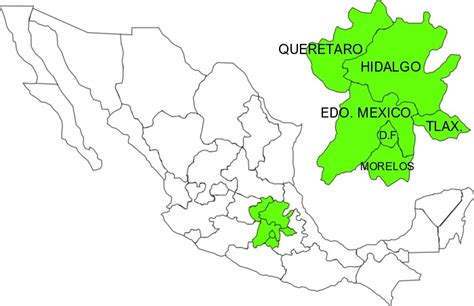 MÉxico Y Sus Regiones RegiÓn Centro 6 Mx