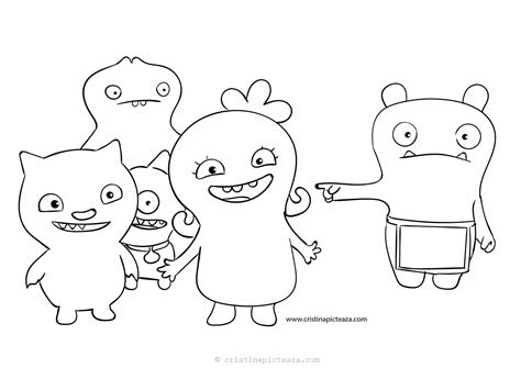 Ugly Doll Coloring Pages
