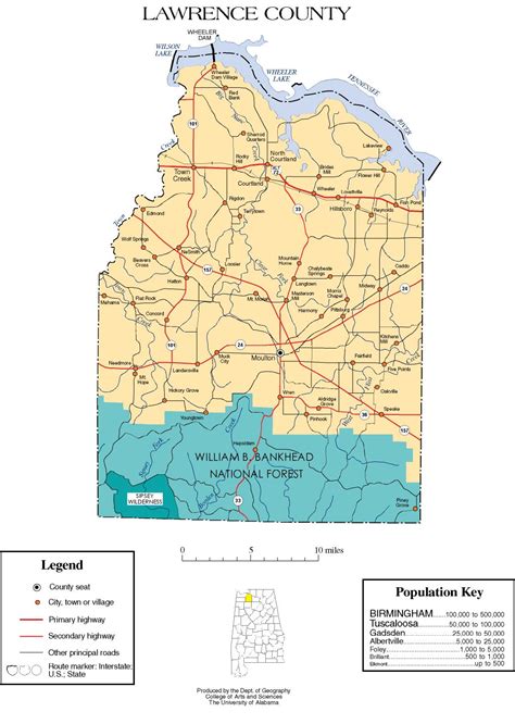 Maps Of Lawrence County