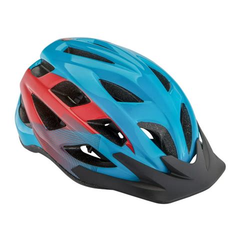 Schwinn Breeze Youth Bicycle Helmet Ages 8 And Up Blue Red