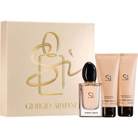 Giorgio Armani Si Gift Set Comprar Precio Y Opini N