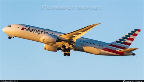 N802an American Airlines Boeing 787 8 Dreamliner Photo By Eric Li Id