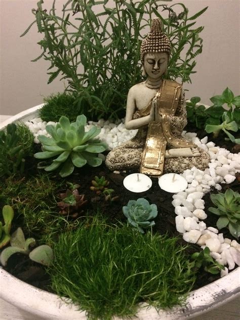 Indoor Zen Garden Fairy Garden Pots Mini Zen Garden Plant Decor