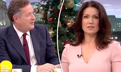 Susanna Reid Presents Nude And Co Star Piers Morgan Cant Cope