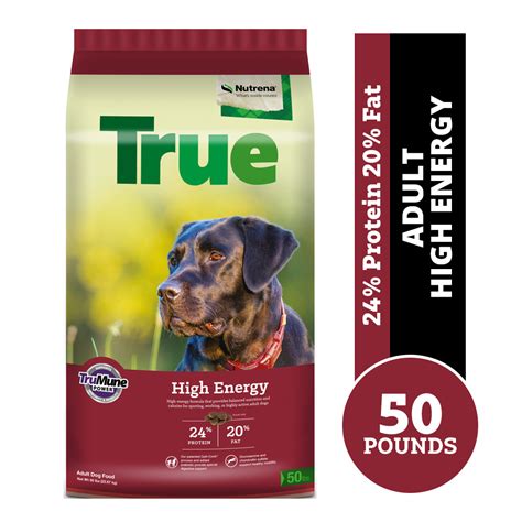 Nutrena True High Energy Dry Dog Food 50 Lb Bag Rural King